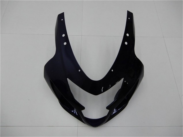 Carénages Moto Suzuki GSXR 600/750 2004-2005 - Noir Brillant Argent Bleu