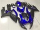 Carénages Moto Suzuki GSXR 600/750 2006-2007 - Bleu Noir Mat