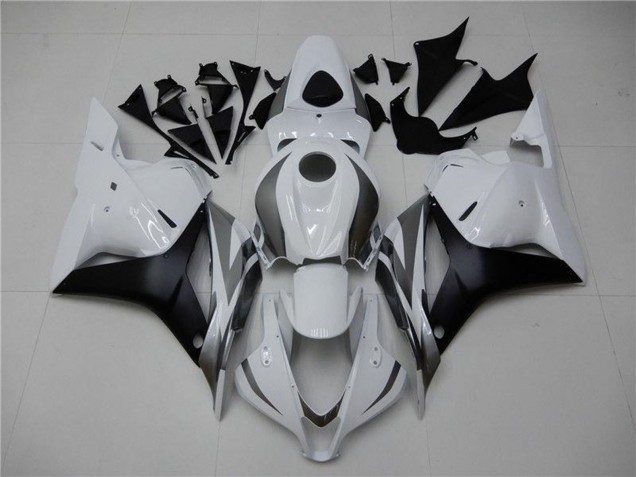 Carénage Moto Honda CBR600RR 2009-2012 - Blanc Gris Noir Mat