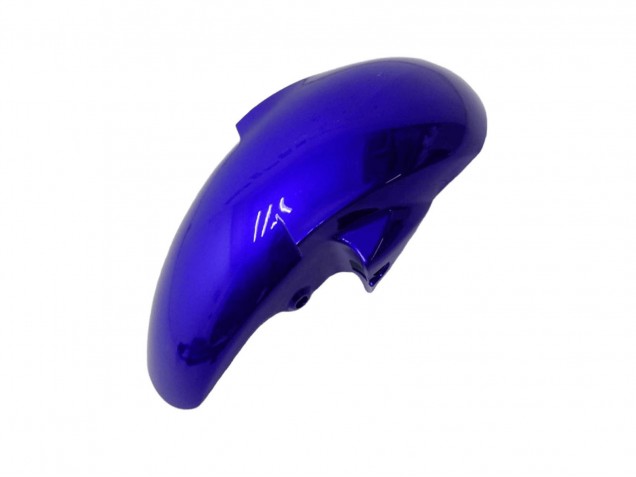 Carénages Moto Yamaha YZF R6 2003-2004 - Bleu Blanc Noir Brillant