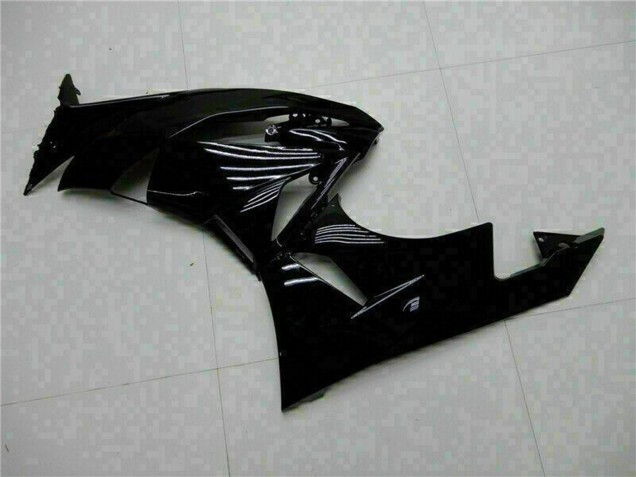 Carénages Moto Kawasaki ZX6R 2009-2012 - Noir Brillant Vert