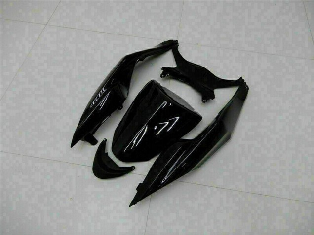 Carénages Moto Kawasaki ZX6R 2009-2012 - Noir Brillant Vert