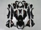 Carénages Moto Kawasaki Z800 2013-2018 - Noir Brillant Rouge Argent