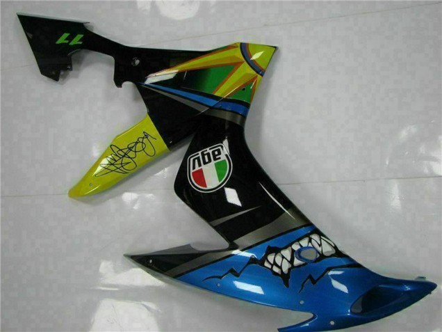 Carénages Moto Yamaha YZF R1 2004-2006 - Bleu Jaune Requin