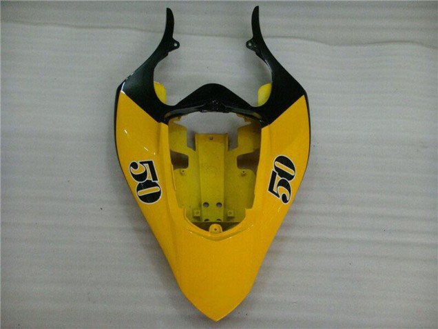 Carénages Moto Yamaha YZF R1 2004-2006 - Jaune Noir Brillant Dunlop 50