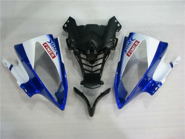 Carénages Moto Yamaha YZF R6 2008-2016 - Blanc Bleu Rouge Sterilgarda Volvo Fimer Yamalube
