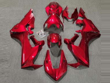 Carénages Moto Honda CBR1000RR 2017-2023 - Rouge Foncé