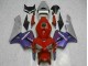 Carénages Moto Honda CBR600RR 2005-2006 - Rouge Violet Gris