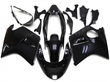 Carénages Moto Honda CBR1100XX Blackbird 1996-2007 - Noir Brillant
