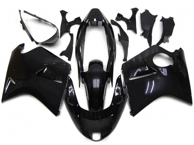 Carénages Moto Honda CBR1100XX Blackbird 1996-2007 - Noir Brillant