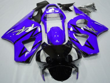 Carénages Moto Honda CBR954RR 2002-2003 - Violet Noir Brillant CBR Style