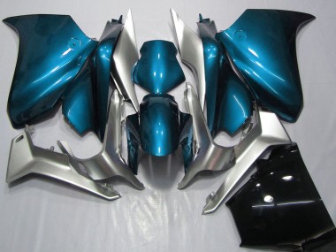Carénages Moto Honda VFR 1200 2010-2014 - Argent Bleu Clair