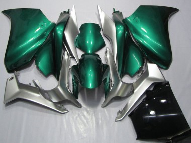 Carénages Moto Honda VFR 1200 2010-2014 - Argent Seafoam Vert