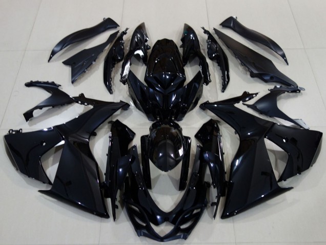Carénage Moto Suzuki GSXR 1000 2009-2016 - Noir Brillant