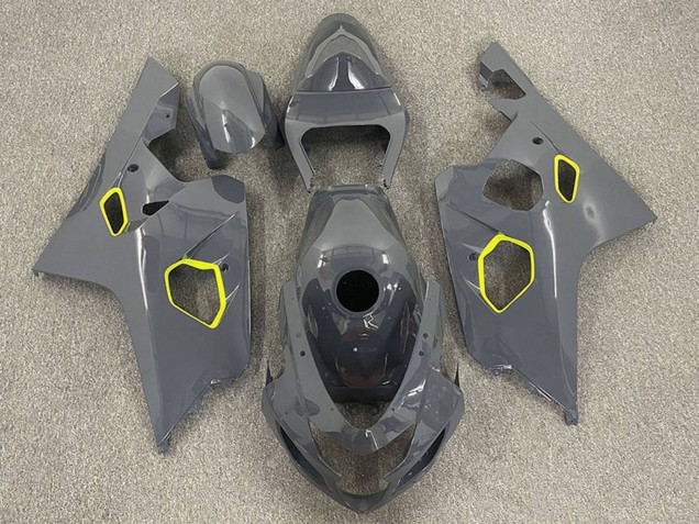 Carénages Moto Suzuki GSXR 600 / GSXR 750 2004-2005 - Nardo Gris Jaune Néon