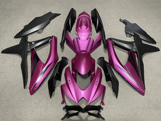 Carénages Moto Suzuki GSXR 600 / GSXR 750 2008-2010 - Violet Noir Mat
