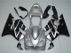 Carénage Moto Honda CBR600 F4i 2001-2003 - Argent Noir Brillant