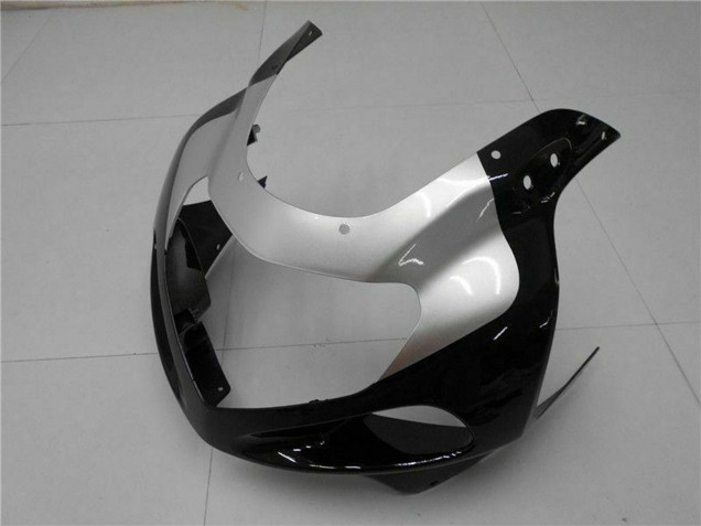 Carénages Moto Suzuki GSXR 600/750 2001-2003 - Argent Noir Brillant Rouge