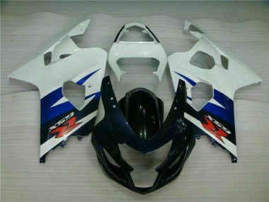 Carénages Moto Suzuki GSXR 600/750 2004-2005 - Blanc Bleu Noir Brillant Rouge