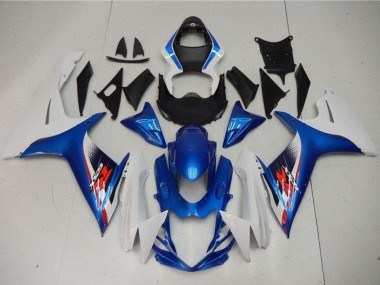 Carénage Moto Suzuki GSXR 600/750 2011-2024 - Blanc Bleu Noir Rouge
