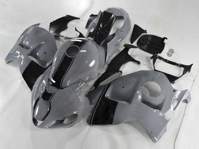 Carénages Moto Suzuki GSXR 1300 Hayabusa 1996-2007 - Nardo Gris Noir No Décalque