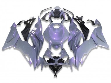 Carénages Moto Kawasaki ZX6R 2019-2022 - Caméléon Gris Dazz Violet Perle