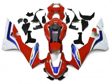 Carénage Moto Honda CBR1000RR-R 2020-2023 - Blanc Rouge Bleu HRC