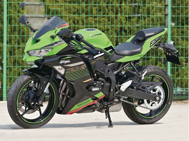 Carénages Moto Kawasaki ZX25R ZX-25R 2019-2025 - Vert Noir Rouge Rayon de Miel