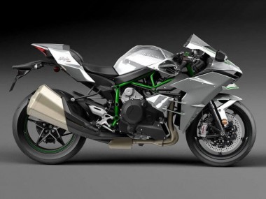 Carénages Moto Kawasaki Ninja H2 2015-2022 - Argent