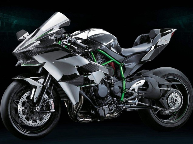 Kits Carénage Moto Kawasaki Ninja H2 2015-2022 - Gris
