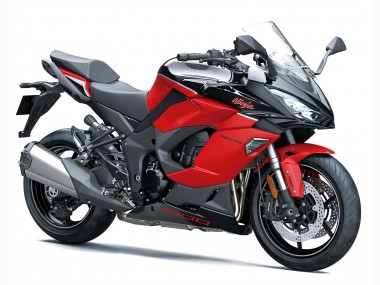 Carénages Moto Kawasaki Z1000SX 2020-2025 - Noir Rouge Ninja