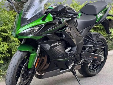 Carénages Moto Kawasaki Z1000SX 2020-2025 - Noir Gris Vert Ninja