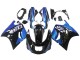 Carénages Moto Kawasaki ZZR1100 1990-1992 - Bleu Noir Brillant