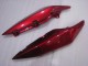 Carénages Moto Yamaha FZ6R 2009-2015 - Rouge Blanc Noir