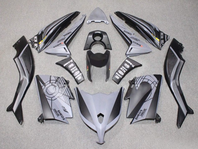 Carénages Moto Yamaha TMAX530 2012-2014 - Noir Mat Gris ENEOS Yamalube