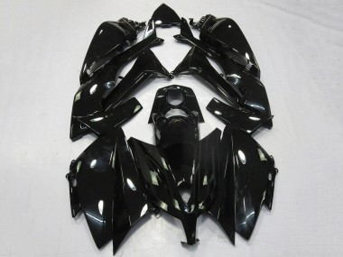 Carénages Moto Yamaha TMAX530 2012-2014 - Noir Brillant