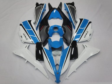 Carénages Moto Yamaha TMAX530 2012-2014 - Blanc Bleu Noir