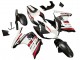 Carénages Moto Suzuki SV650 2003-2013 - Blanc Rouge Noir
