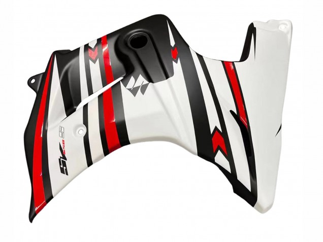Carénages Moto Suzuki SV650 2003-2013 - Blanc Rouge Noir