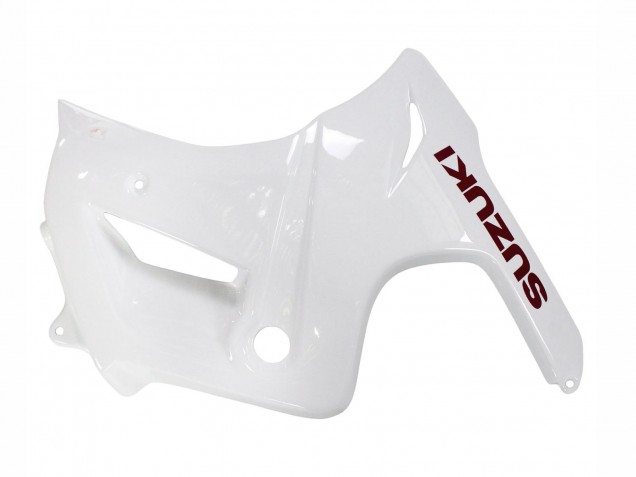 Carénages Moto Suzuki SV650 2003-2013 - Blanc Rouge Foncé Doubler