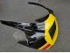 Carénages Moto Suzuki RG400 RG500 RG400/500 1984-1987 - Rouge Jaune Noir 7