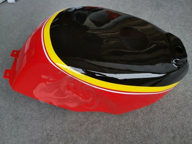 Carénages Moto Suzuki RG400 RG500 RG400/500 1984-1987 - Rouge Jaune Noir 7