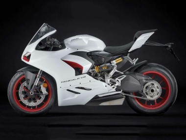 Carénages Moto Ducati Panigale V2 2020-2024 - Blanc Rouge Noir Mat