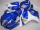 Carénages Moto Suzuki GSXR 1300 Hayabusa 2008-2020 - Blanc Bleu