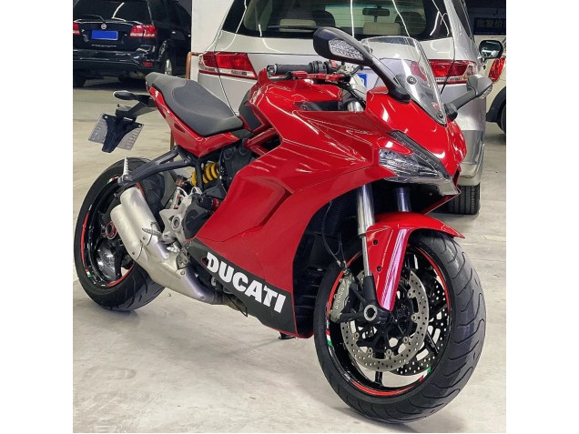 Carénages Moto Ducati Supersport 939/939S 2017-2022 - Rouge Noir