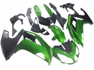 Carénages Moto BMW K1200S 2005-2010 - Vert Noir Mat