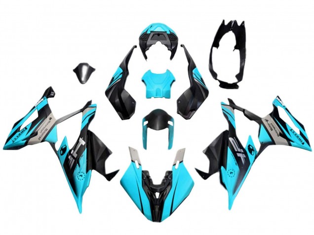 Carénages Moto BMW S1000RR 2019-2022 - Bleu Noir
