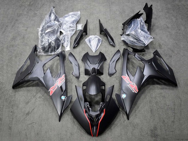 Carénage Moto BMW S1000RR 2019-2022 - Noir Rouge