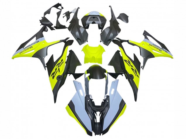 Carénages Moto BMW S1000RR 2019-2022 - Noir Jaune Gris