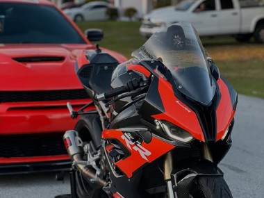 Carénages Moto BMW S1000RR 2019-2022 - Rouge Noir